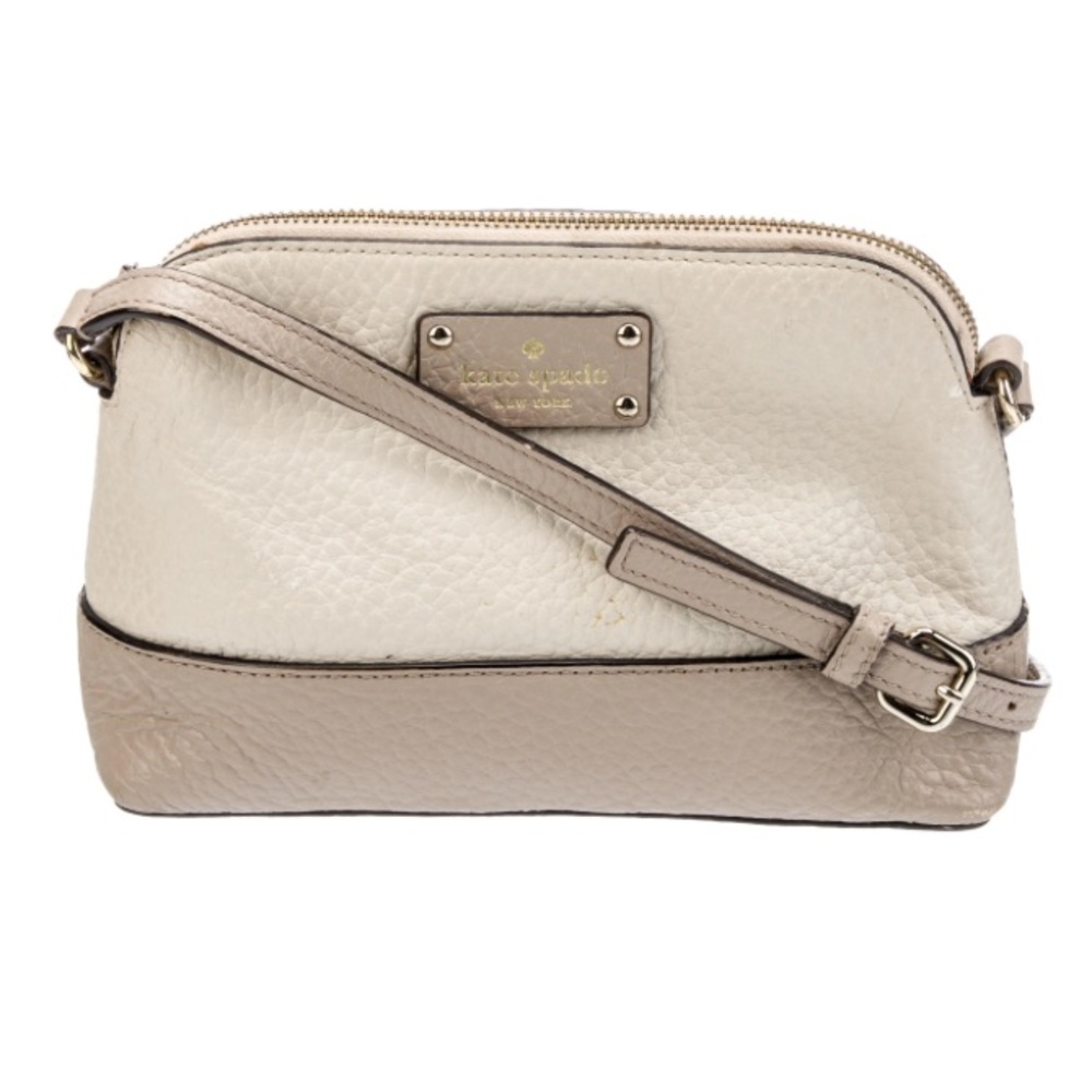 Kate Spade leather color block cross-body bag